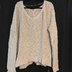 Gray Free People Sweater Size M